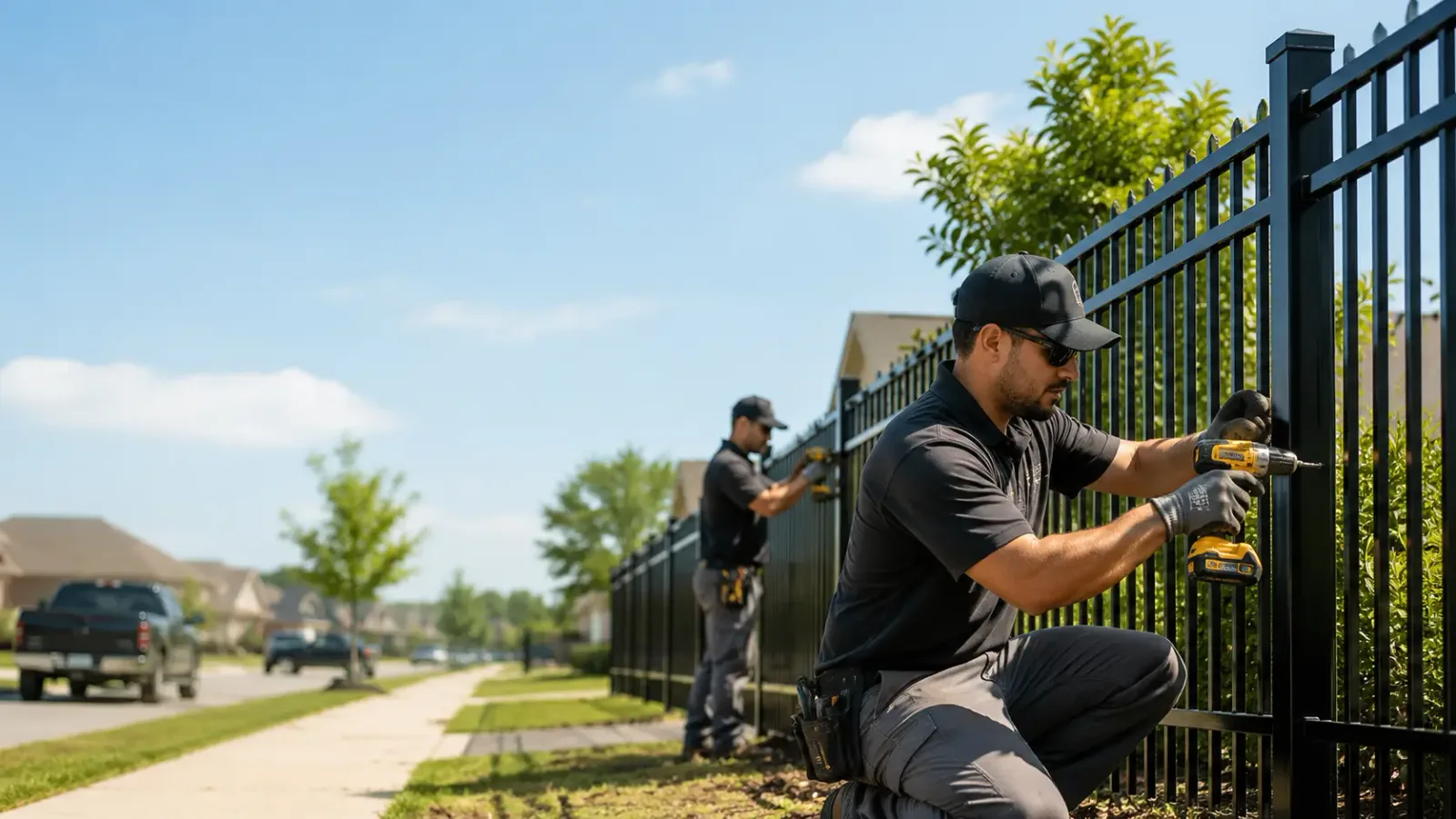 Metal Fence Installation in Topping, VA
